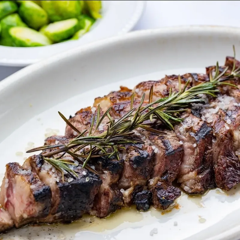 Tagliata di manzo with rosemary
